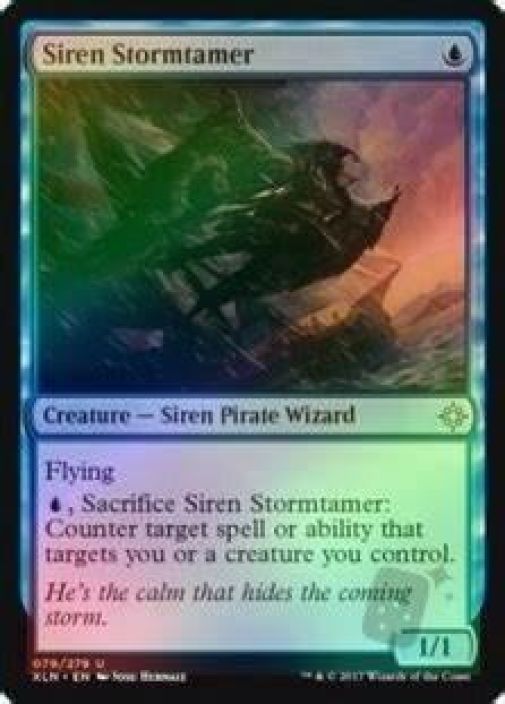 Siren Stormtamer Foil Kunto: Excellent