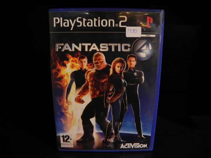 Fantastic four kaytetty PS2