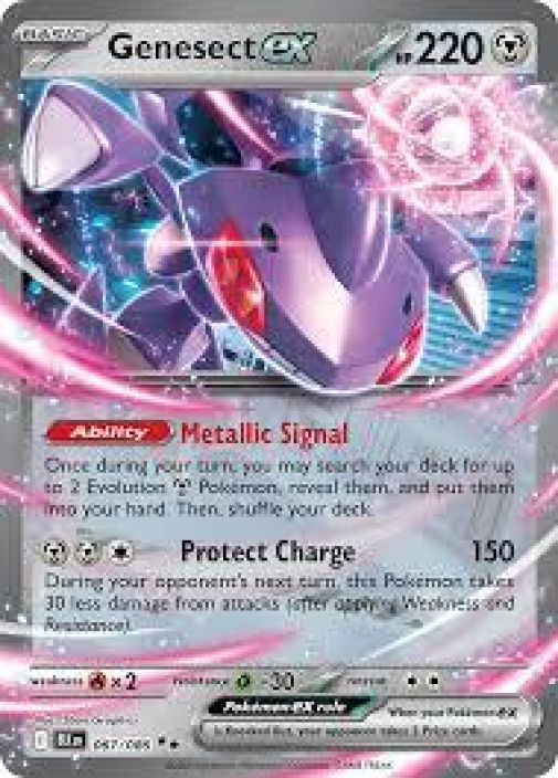 Genesect ex 067/086 NM Kunto: Near Mint