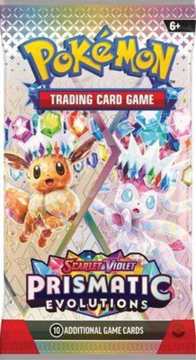 Pokemon Prismatic Evolutions Booster Julkaisu 17.1