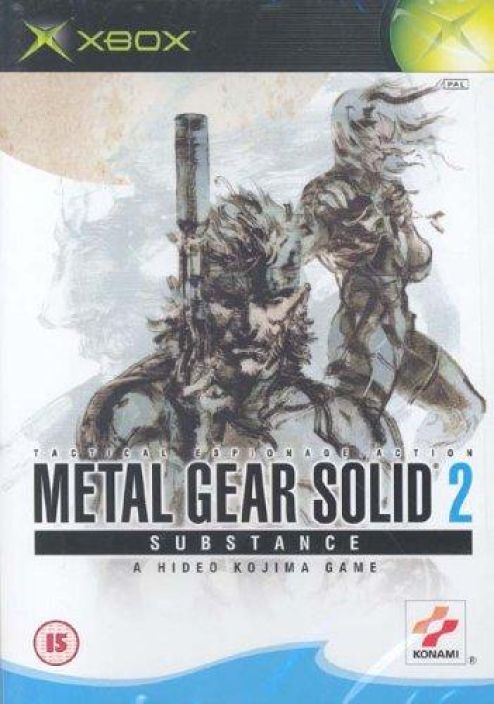 Metal Gear Solid 2: Substance Xbox Kaytetty