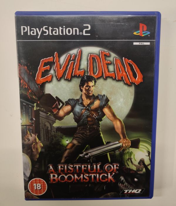 Evil Dead A Fistful Of Boomstick Kaytetty PS2 Suomi ja ruotsi Versio