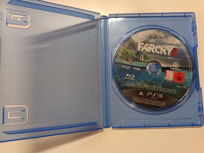Farcry 3 Loose Kaytetty PS3 Ei omia kansi pahveja