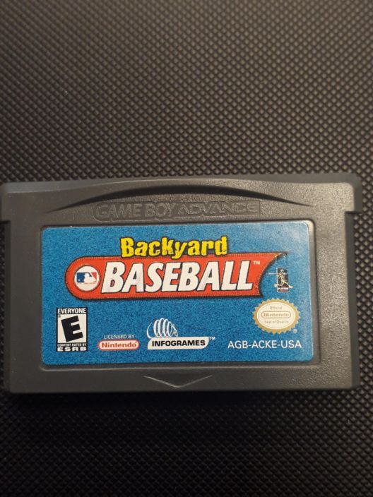 Backyard Baseball Loose Gameboy Advance Amerikan Versio