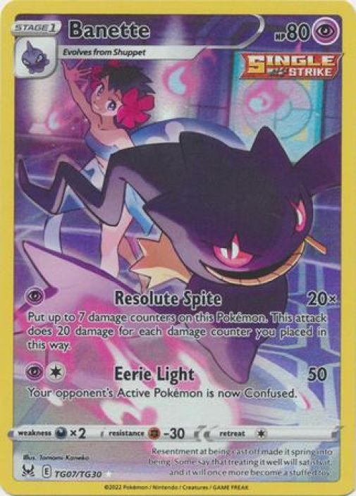 Banette TG07/TG30 Kunto: NM