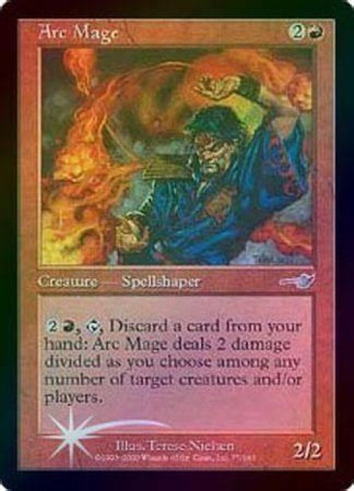 Arc Mage Foil Kunto: Excellent