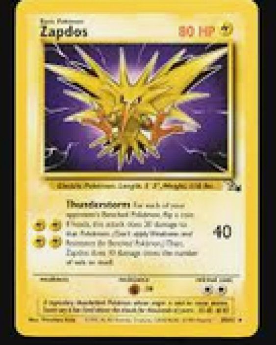 Zapdos kunto: played