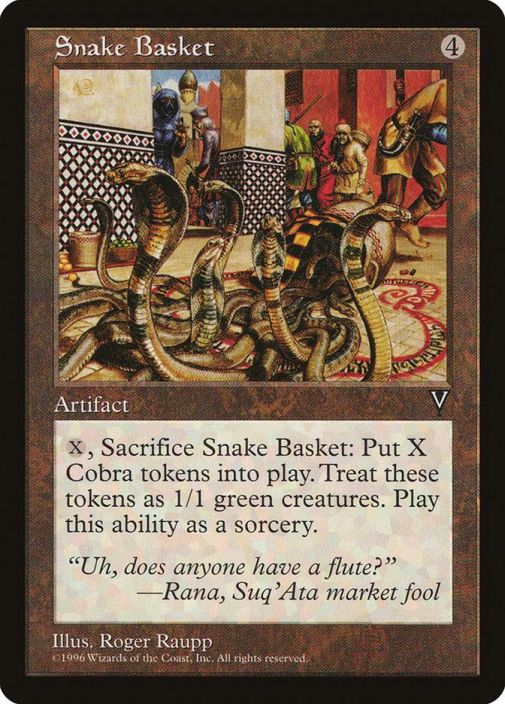 Snake Basket Kunto: LP