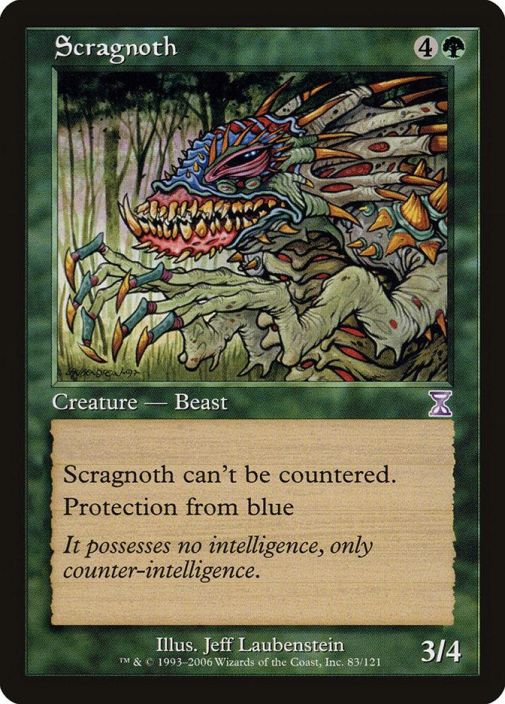 Scragnoth Foil Kunto: Good