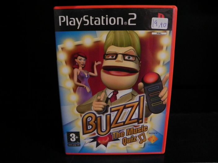 Buzz!: The Music Quiz kaytetty PS2