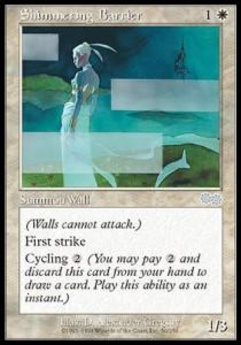 Slimmering Barrier Kunto: Near Mint