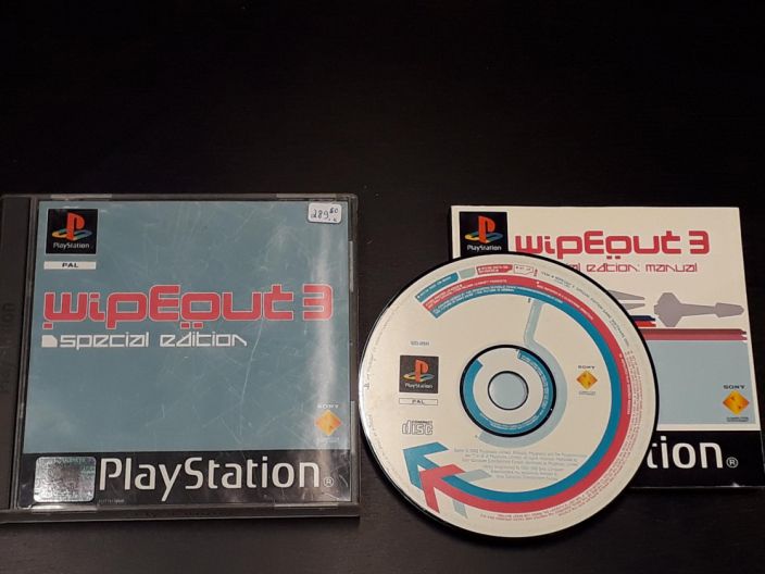 Wipeout 3 special edition kaytetty PS1
