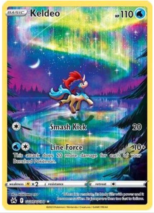 Keldeo GG07/GG70 Kunto: NM