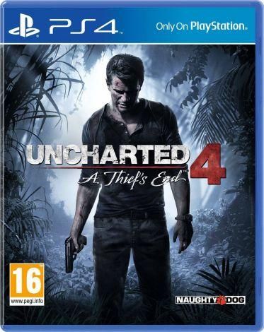 Uncharted 4: A Thiefs End kaytetty PS4