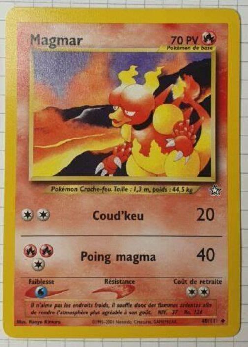 Magmar 40/111 Kunto: NM