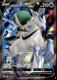 Ice Rider Calyrex V 163/198 DMG