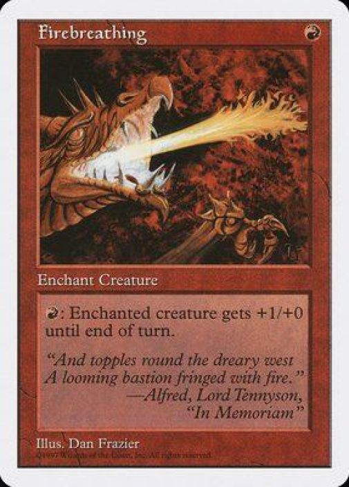 Firebreathing - Fifth Edition Kunto EX