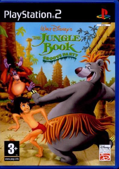 Walt Disney's the jungle book groove party kaytetty PS2