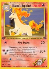 Blaine's Rapidash 33/132