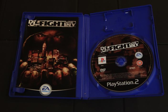 Def Jam Fight For NY Kaytetty PS2 Mukana Manuaali Suomenkielinen