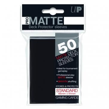 UP Pro Matte Non-glare Black 50 sleeves