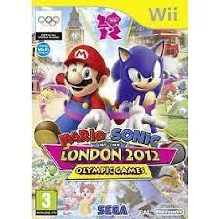 Mario &amp; Sonic at the Rio 2012 London Olympic Games Wii U kaytetty
