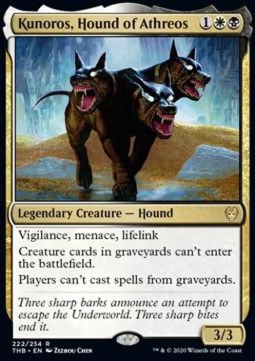 Kunoros, Hound of Athreos Kunto: Near Mint