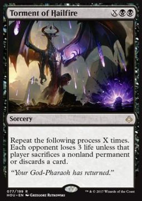 Torment of Hailfire 077/199 NM
