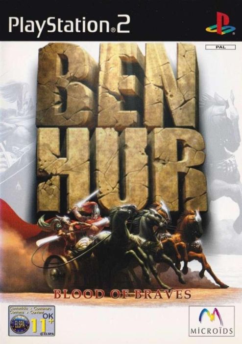 Ben hur kaytetty PS2 manuaali mukana