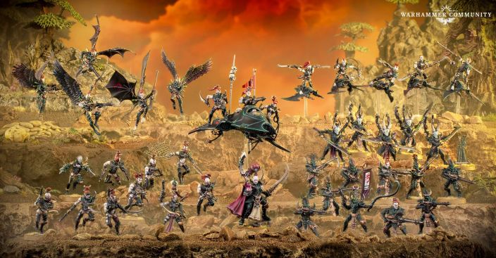 40K Drukhari battleforce: Realspace raiders Julkaisu 11/10