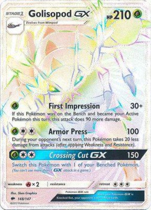 Golisopod GX 148/147 Kunto: Excellent