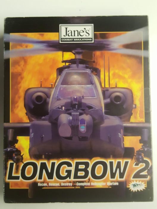 Jane's Combat Simulations Longbow 2 Big Box kaytetty PC