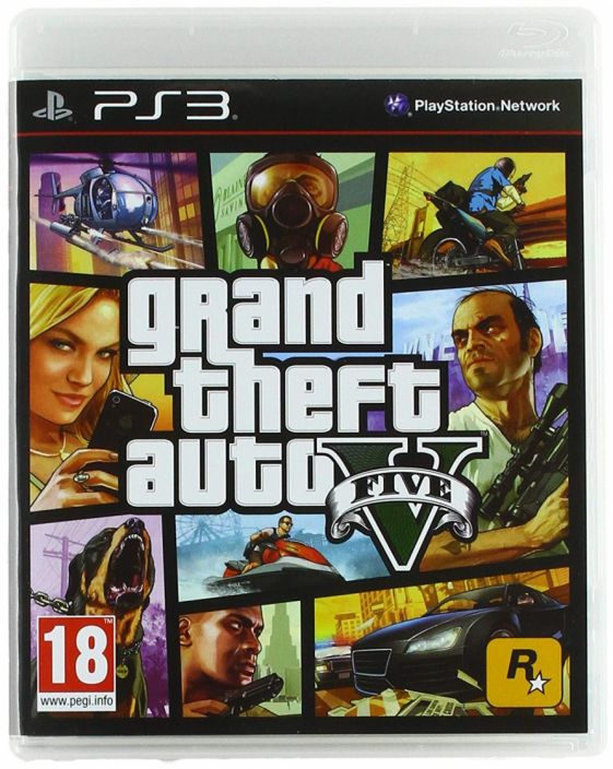 Grand Theft Auto V kaytetty PS3