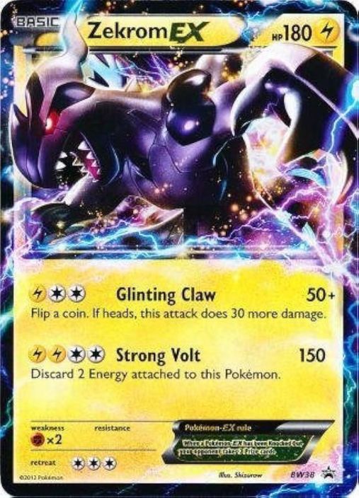 Zekrom EX BW38 Promo Kunto: Light Played