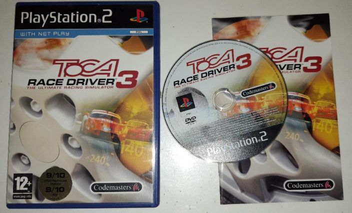 ToCA race driver 3 kaytetty PS2