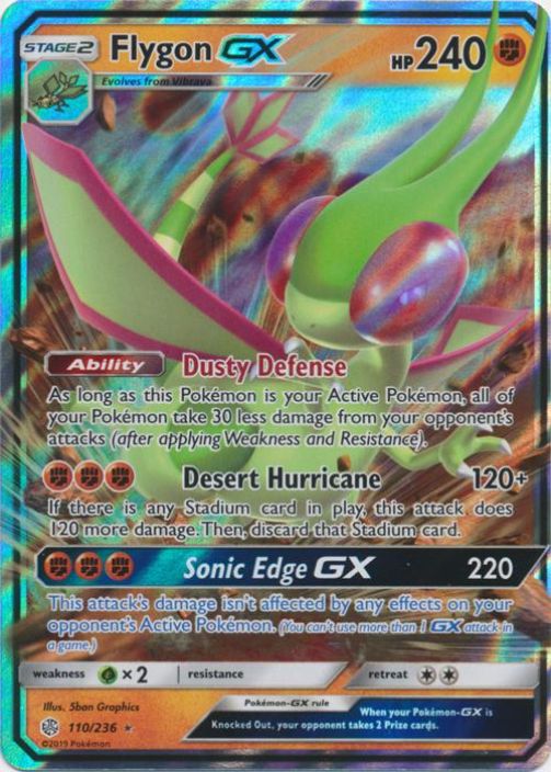 Flygon GX 110/236 Kunto: Excellent