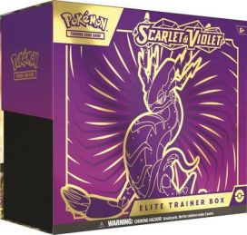 Pokemon Scarlet & Violet Pokemon Elite Trainer Box Miraidon violet