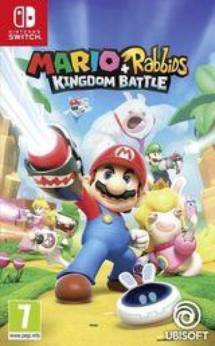 Mario + Rabbids Kingdom Battle kaytetty Switch