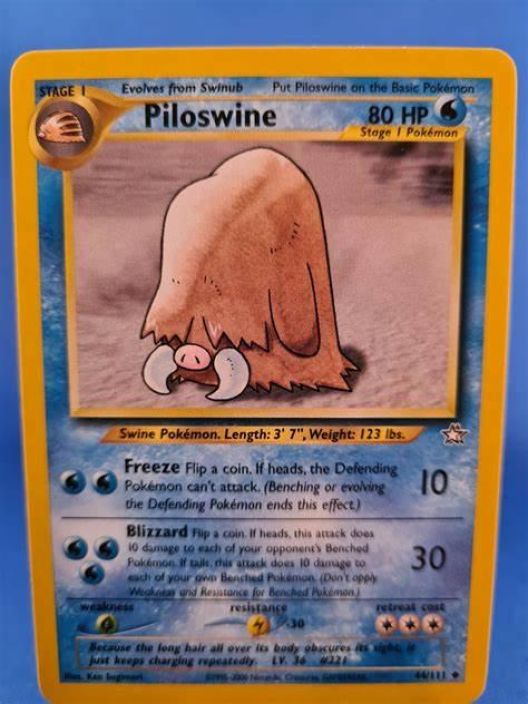 Piloswine 44/111 Kunto: NM