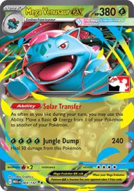 Mega Venusaur ex 003/132 Stamped NM