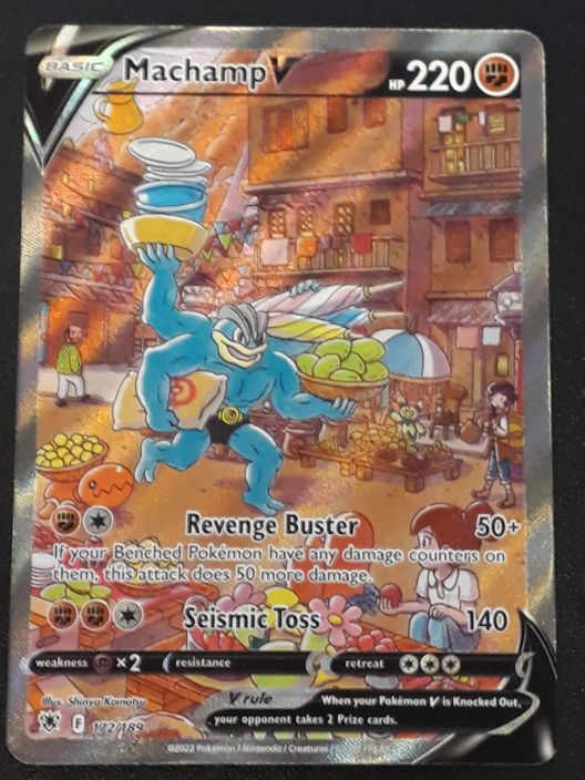 Machamp V Alt Art 172/189 Kunto: NM/M
