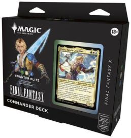 MTG Final Fantasy Commander Deck Counter Blitz / Final Fantasy X / Tidus