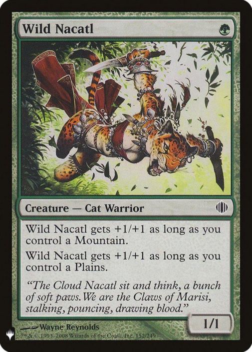 Wild Nacatl 152/249 NM Kunto: NM