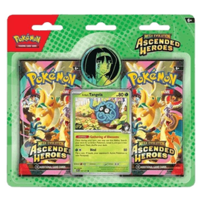 Ascended Heroes Erika's Tangela 2-Pack Blister