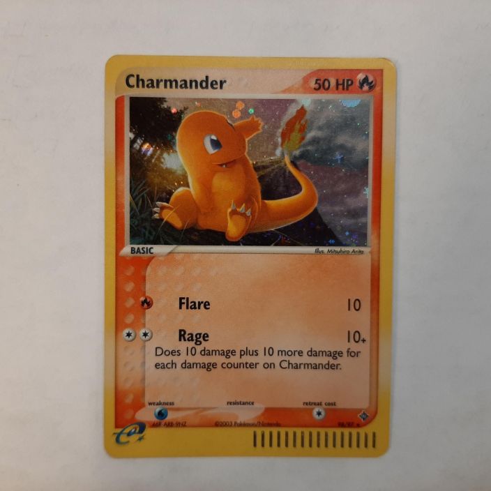 Charmander 98/97 EX Dragon Light Played