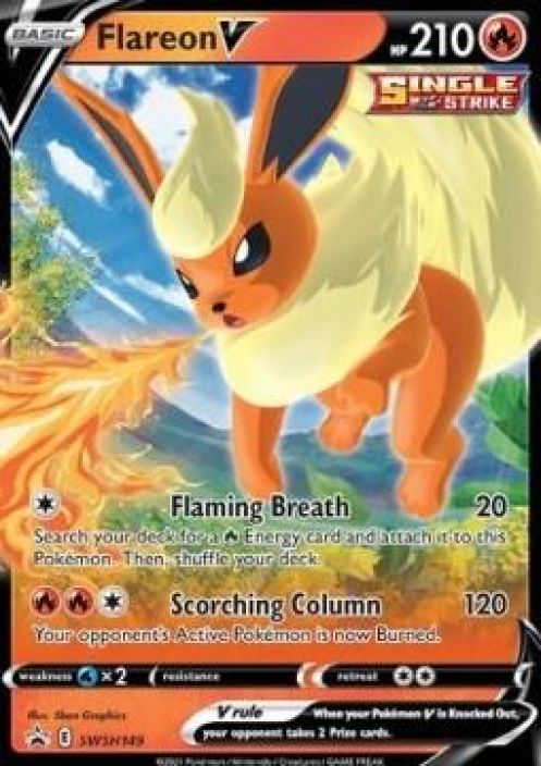 Flareon V SWSH149 Kunto: Near Mint