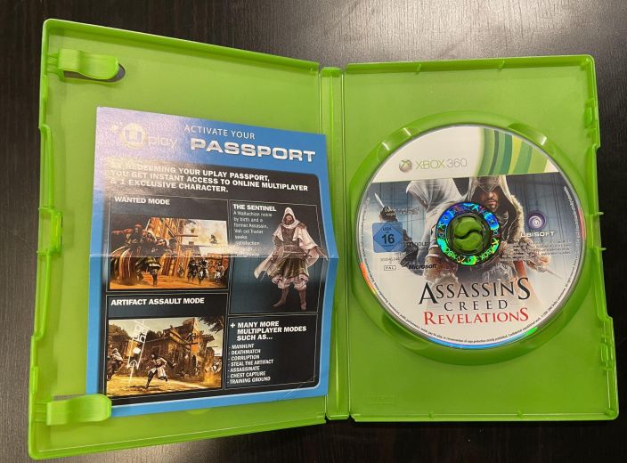 Assassins creed Revelations loose kaytetty Xbox360 Ei omia kansi pahveja