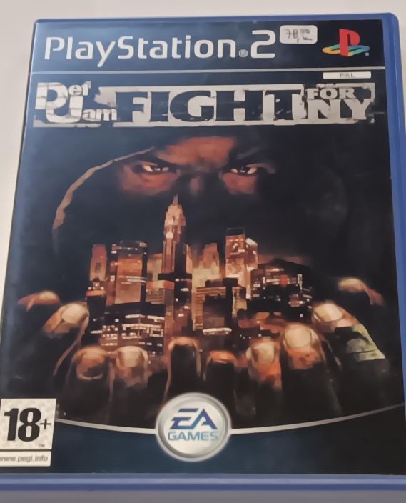 Def Jam Fight For NY Kaytetty PS2 Mukana Manuaali