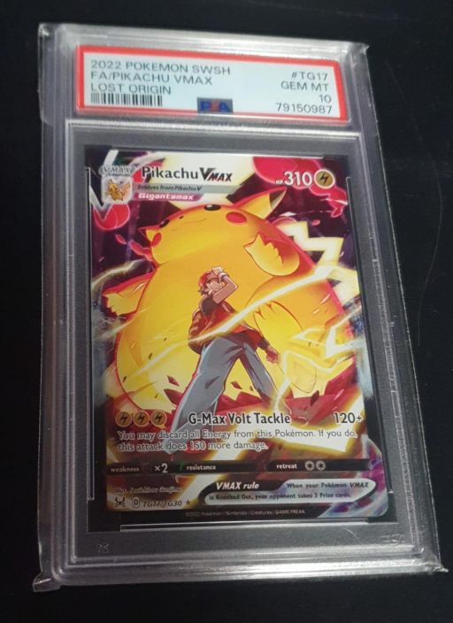 Pokemon SWSH FA/PIKACHU VMAX LOST ORIGIN PSA 10 PSA 79150987