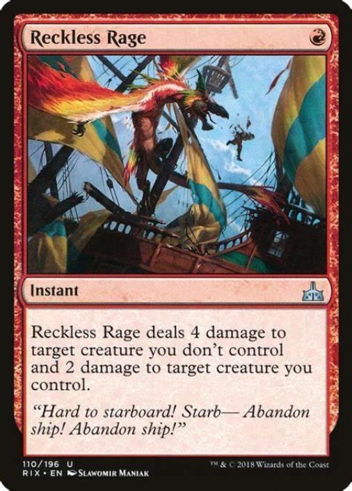 Reckless Rage kunto:near mint